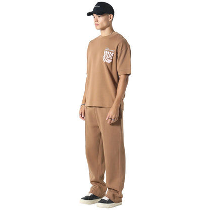Irasuto Studios Raw Hem Tobacco Sweatpants