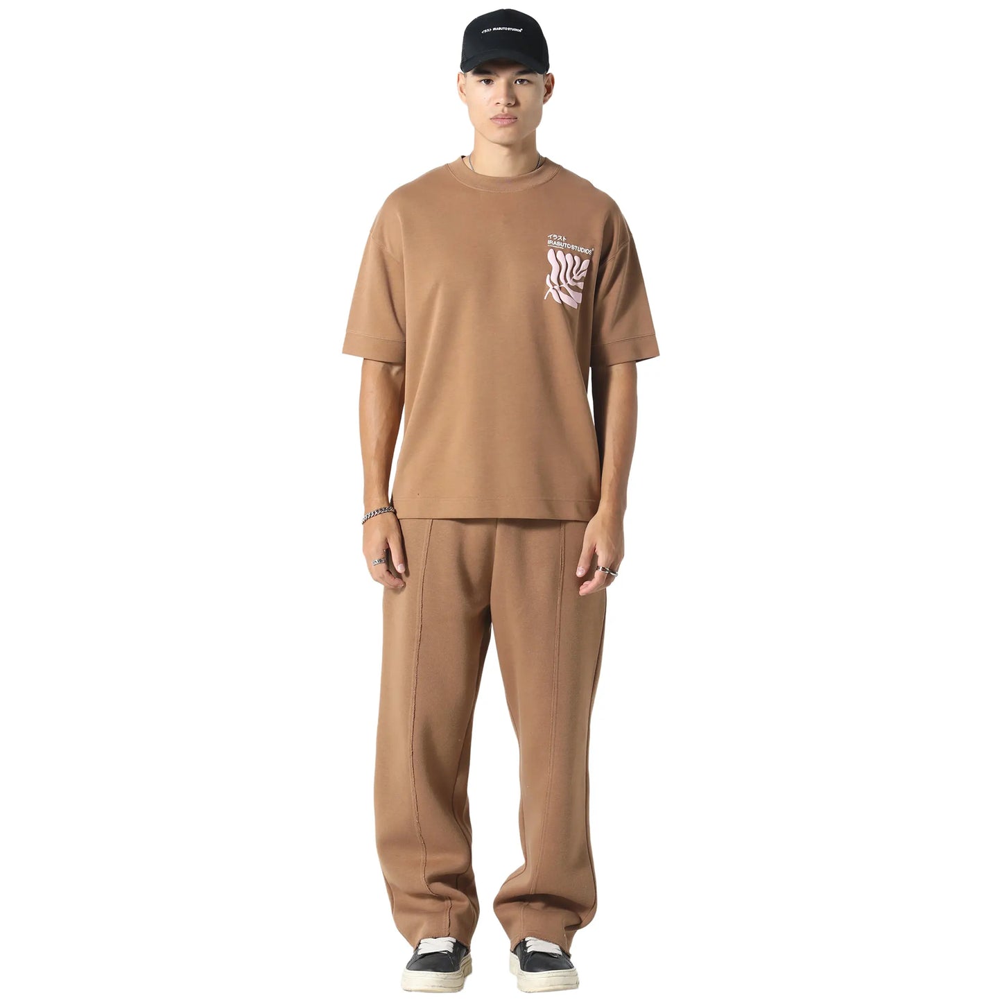 Irasuto Studios Raw Hem Tobacco Sweatpants