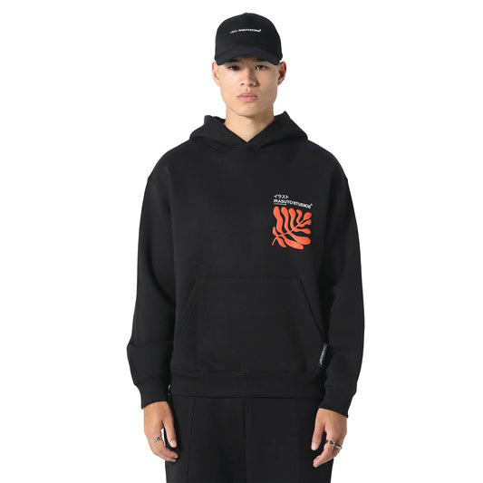 Irasuto Studios Sumi Flow Black Hoodie