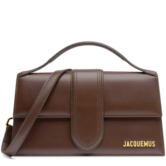 Jacquemus Large Bambino Brown Crossbody Bag