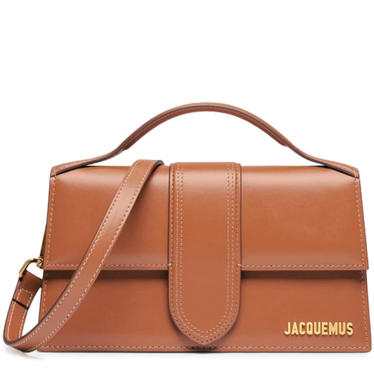 Jacquemus Large Bambino Light Brown Crossbody Bag