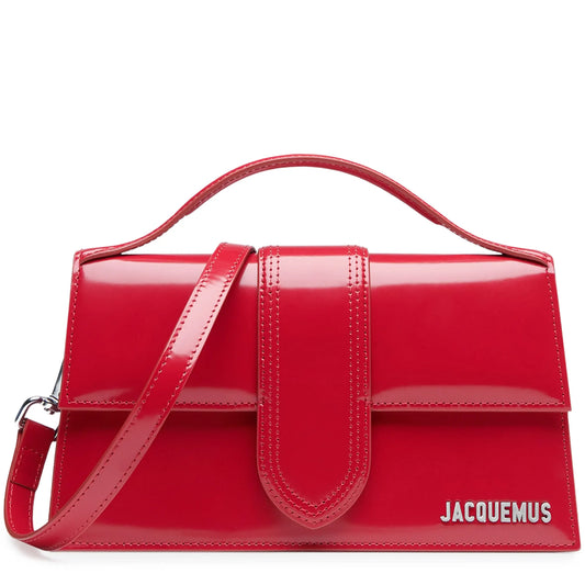 Jacquemus Large Bambino Red Crossbody Bag