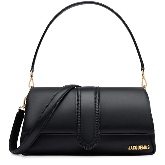 Jacquemus Le Bambimou Puffed Flap Black Crossbody Bag