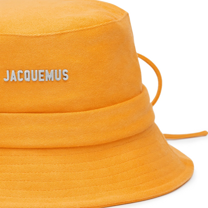 Jacquemus Le Bob Gadjo Dark Orange Bucket Hat