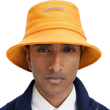 Jacquemus Le Bob Gadjo Dark Orange Bucket Hat