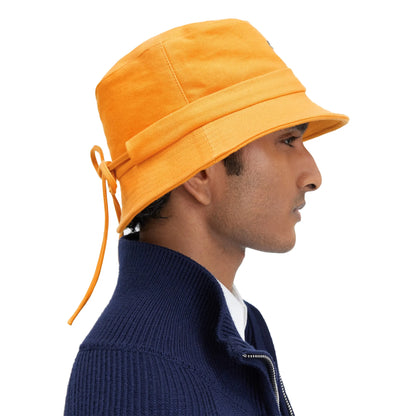 Jacquemus Le Bob Gadjo Dark Orange Bucket Hat