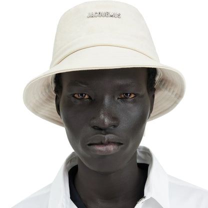 Jacquemus Le Bob Gadjo Off White Bucket Hat