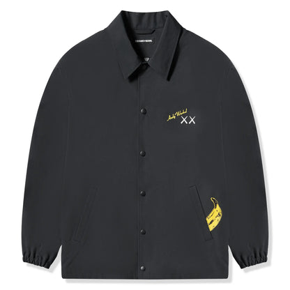 Kaws x Uniqlo Warhol Coach Black Jacket
