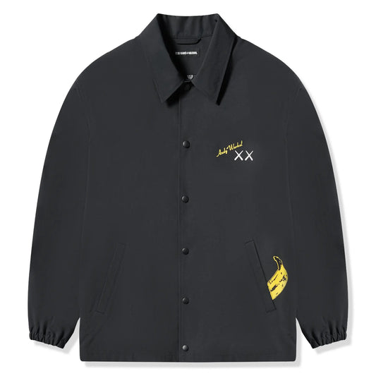 Kaws x Uniqlo Warhol Coach Black Jacket