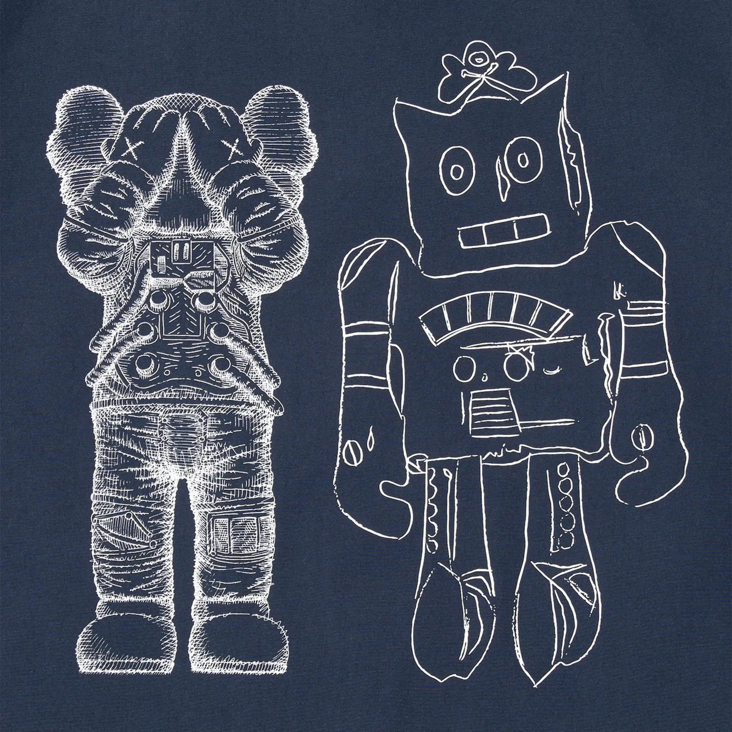 Kaws x Uniqlo Warhol Coach Navy Jacket