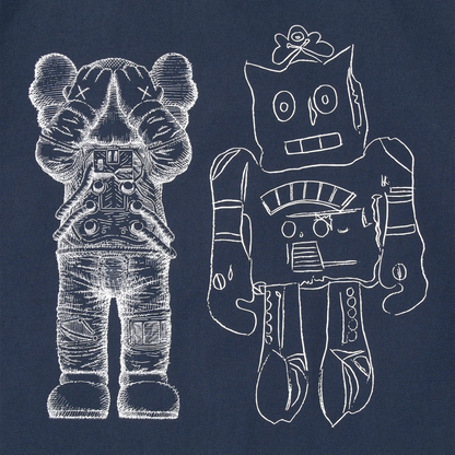 Kaws x Uniqlo Warhol Coach Navy Jacket