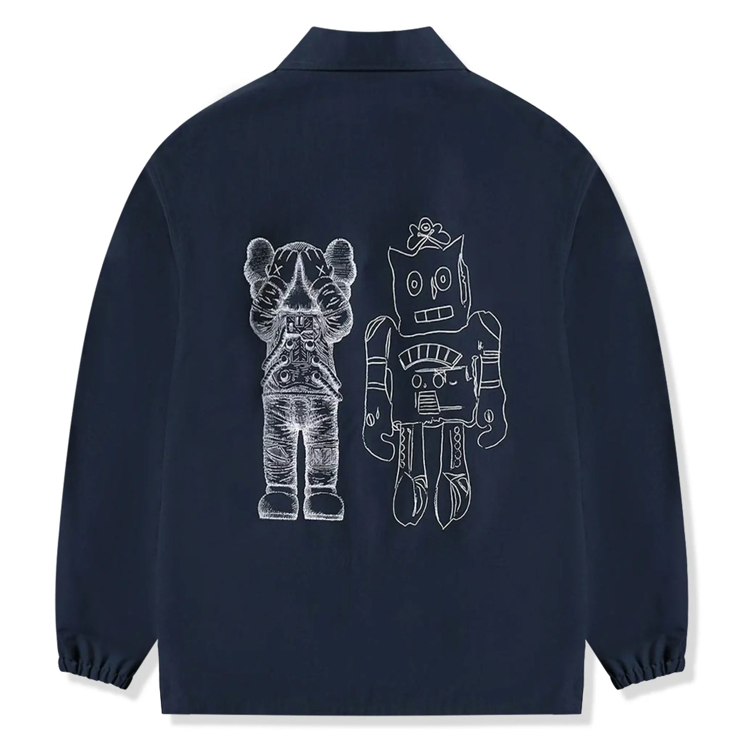 Kaws x Uniqlo Warhol Coach Navy Jacket