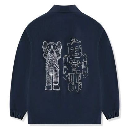 Kaws x Uniqlo Warhol Coach Navy Jacket