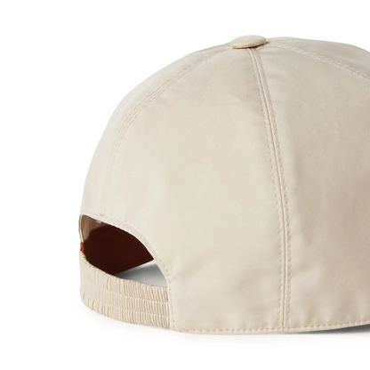 Loro Piana Microfibre Storm System Sand Shell Ivory Baseball Cap