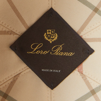 Loro Piana Microfibre Storm System Taiga Ivory Baseball Cap