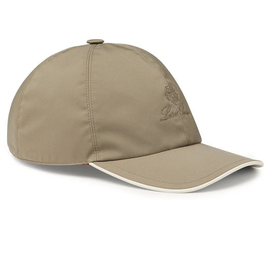 Loro Piana Microfibre Storm System Thyme Ivory Baseball Cap