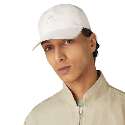 Loro Piana Microfibre Storm System Tonal Desert Dunes Ivory Baseball Cap