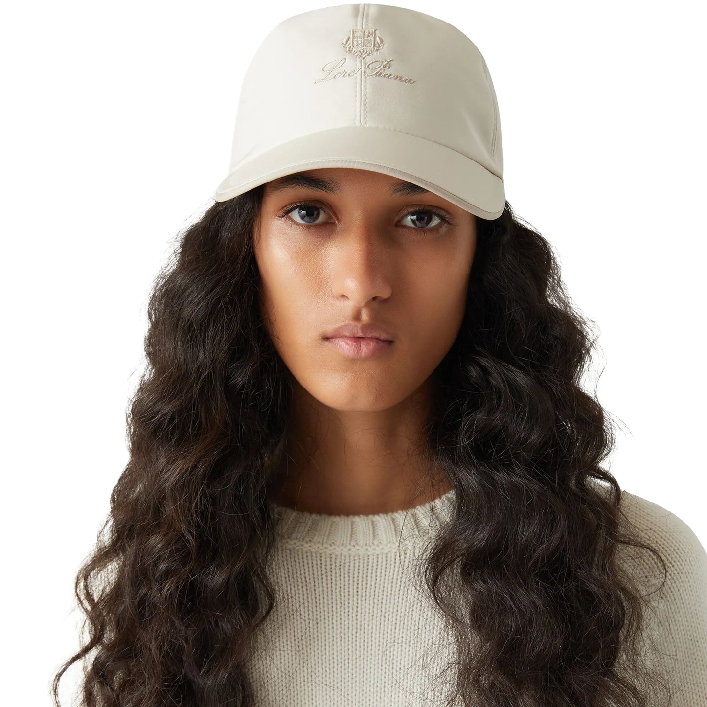 Loro Piana Microfibre Storm System Tonal Desert Dunes Ivory Baseball Cap