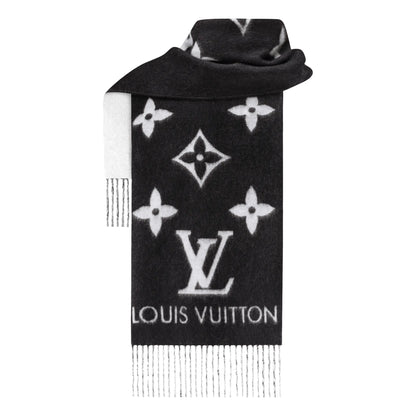 Louis Vuitton Reykjavik Black Scarf