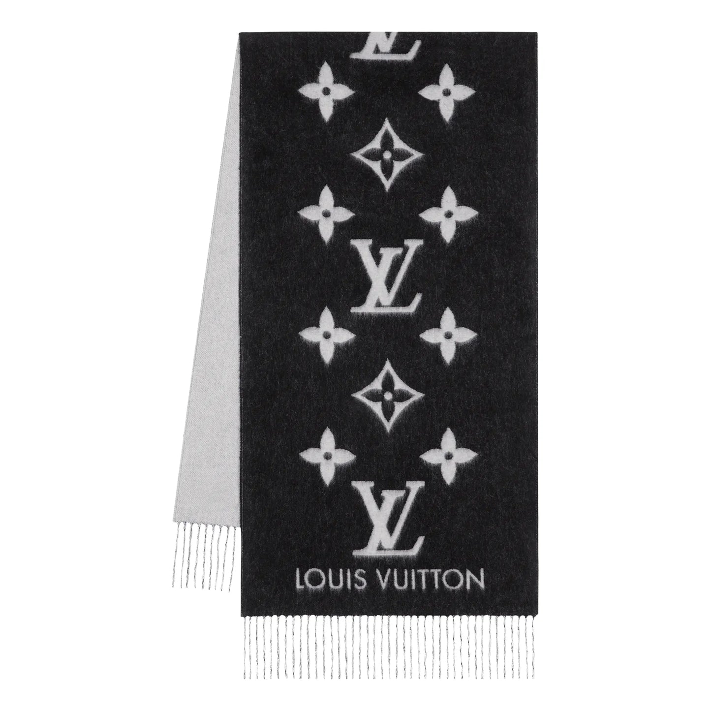 Louis Vuitton Reykjavik Black Scarf