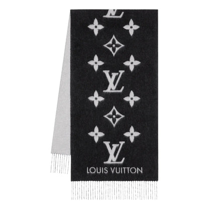 Louis Vuitton Reykjavik Black Scarf
