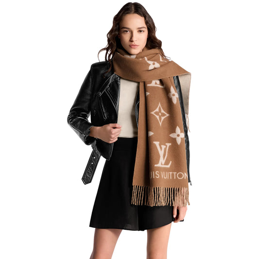 Louis Vuitton Reykjavik Sandy Scarf