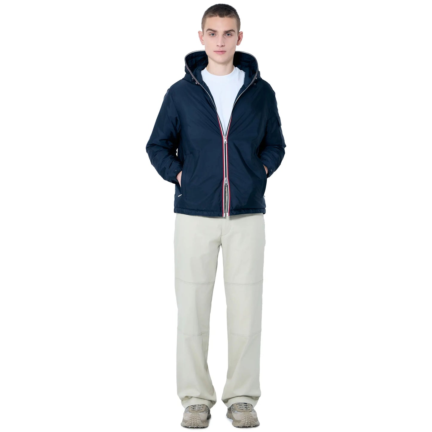 Moncler Evettes Navy Puffer Jacket
