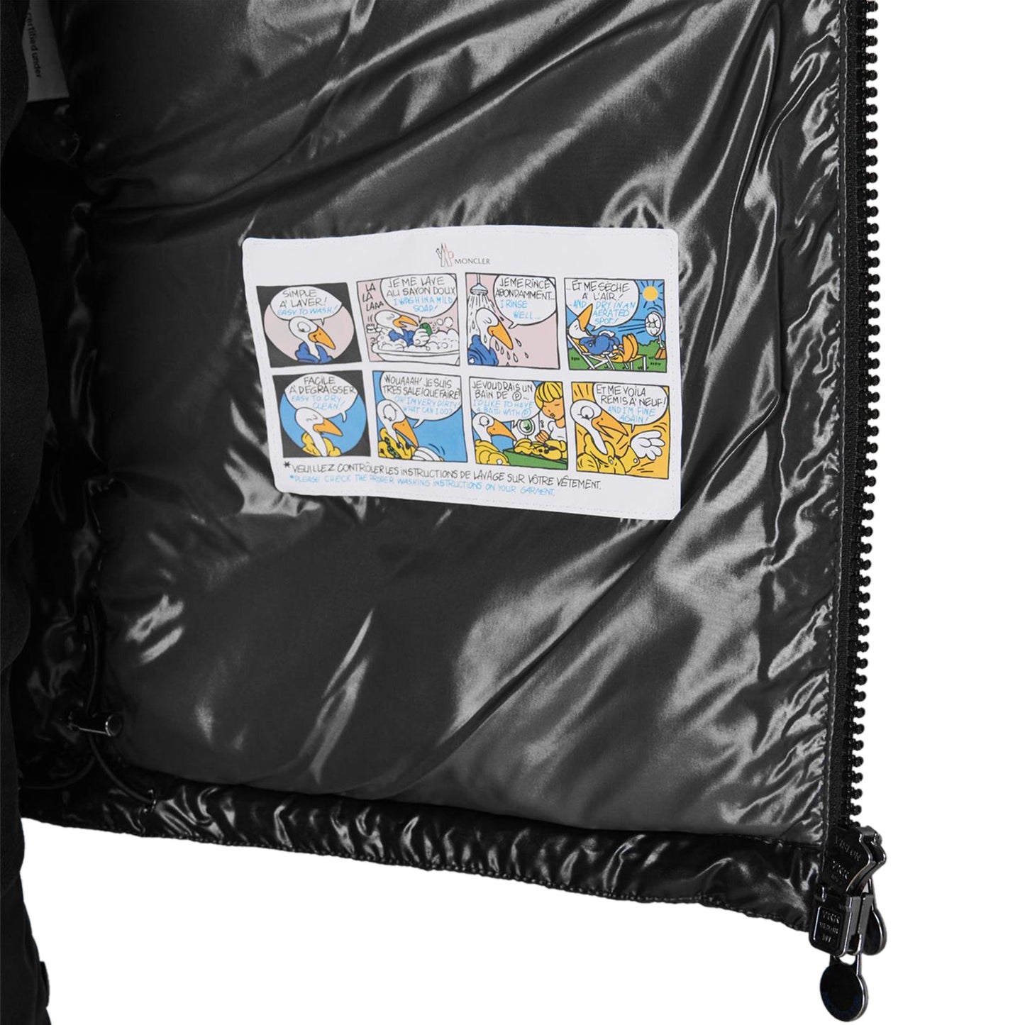 Moncler Maya Padded Down Black Jacket