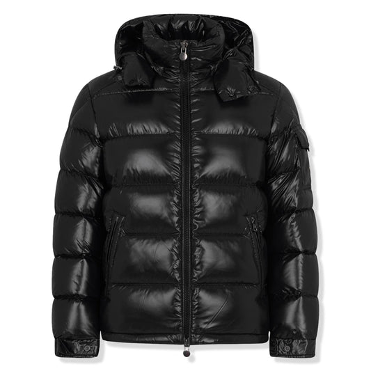Moncler Maya Padded Down Black Jacket