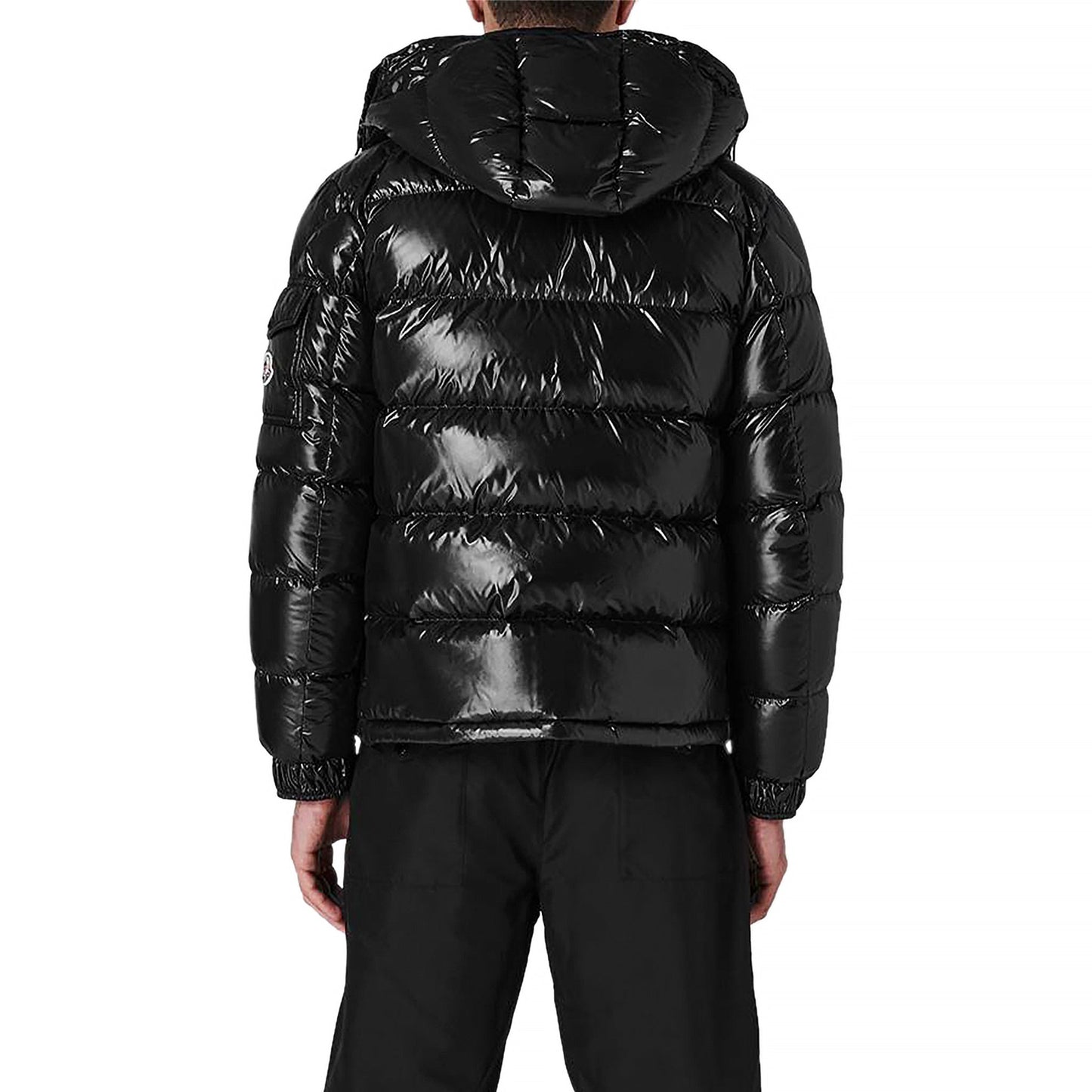 Moncler Maya Padded Down Black Jacket
