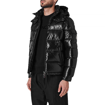 Moncler Maya Padded Down Black Jacket