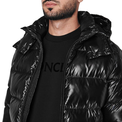 Moncler Maya Padded Down Black Jacket
