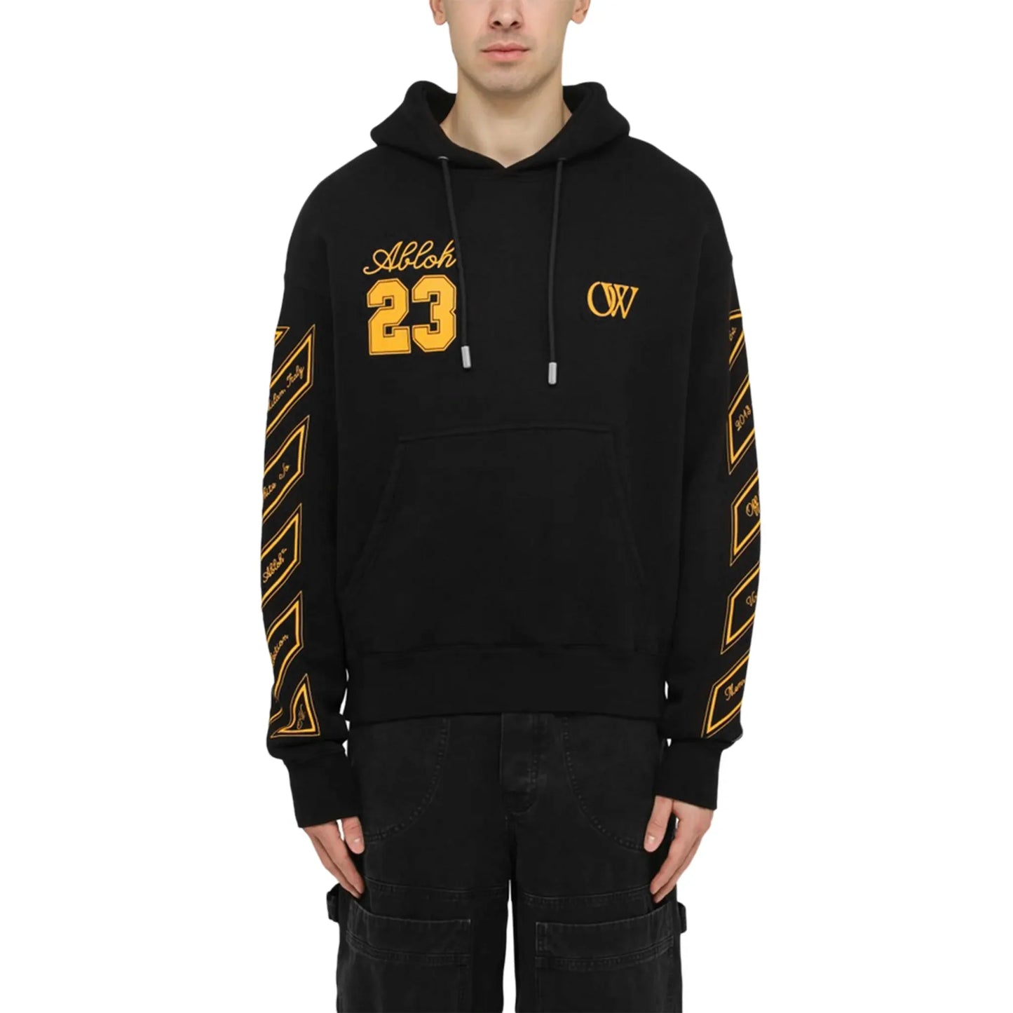 Off-White OW 23 Skate Black Hoodie