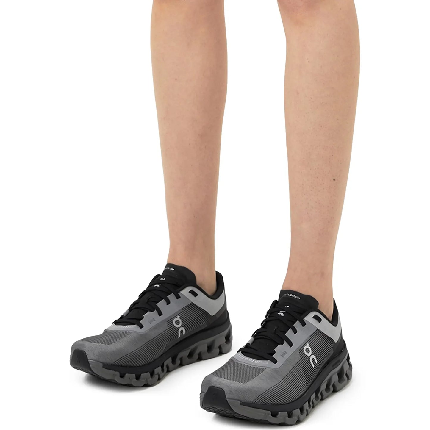 On Running Cloud 4 Pearl Black Shoes (W)