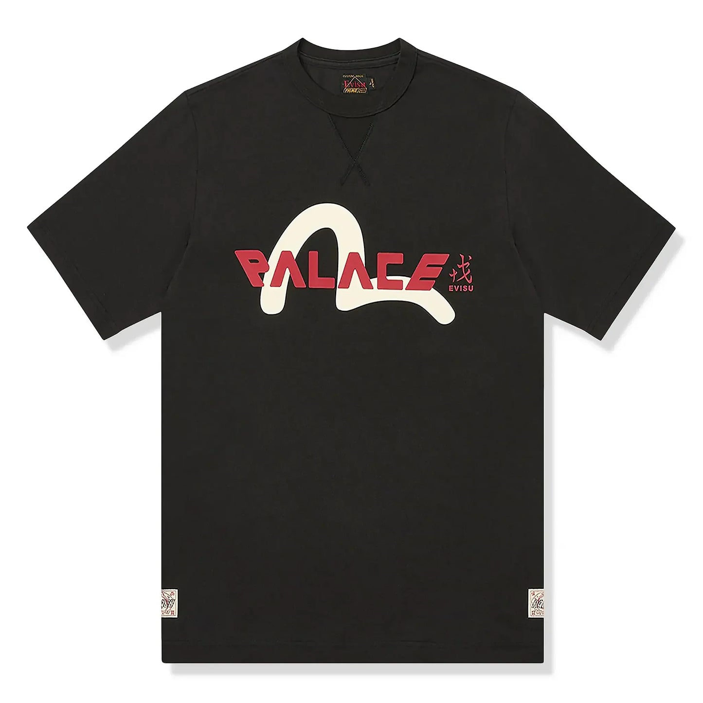 Palace x Evisu Black T Shirt