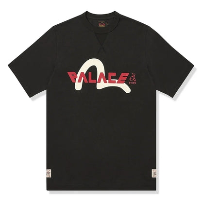 Palace x Evisu Black T Shirt