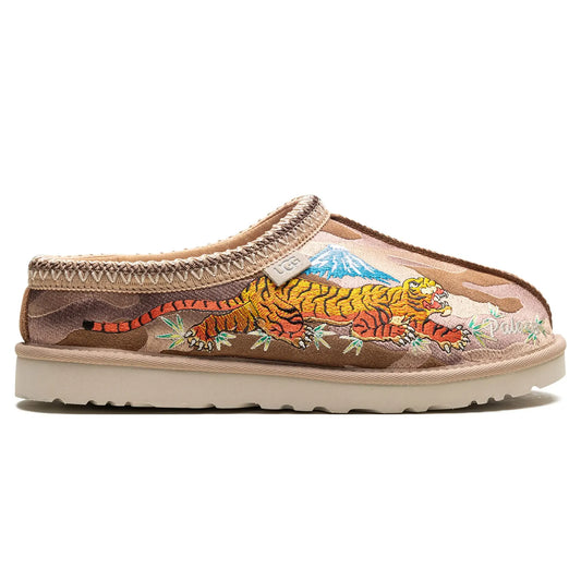 Palace x UGG Tasman Chestnut Camo Slippers