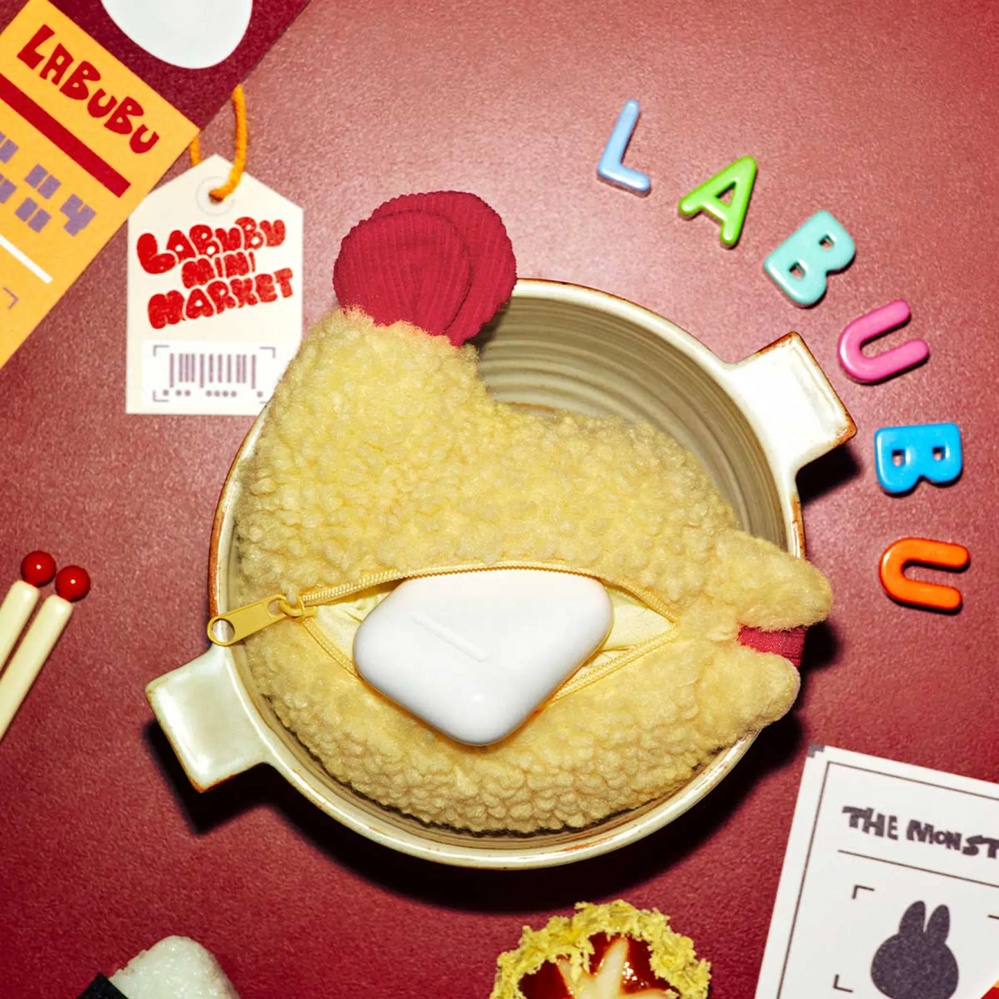 Pop Mart Labubu The Monsters Wacky Mart Series Earphone Case