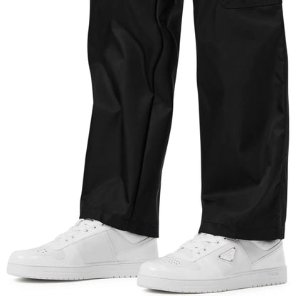 Prada Downtown Leather Low Top White Sneaker