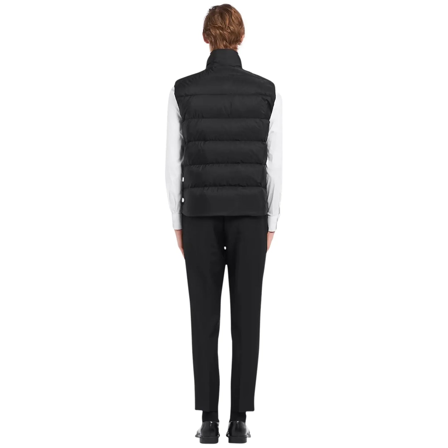 Prada Padded Re-Nylon Black Gilet
