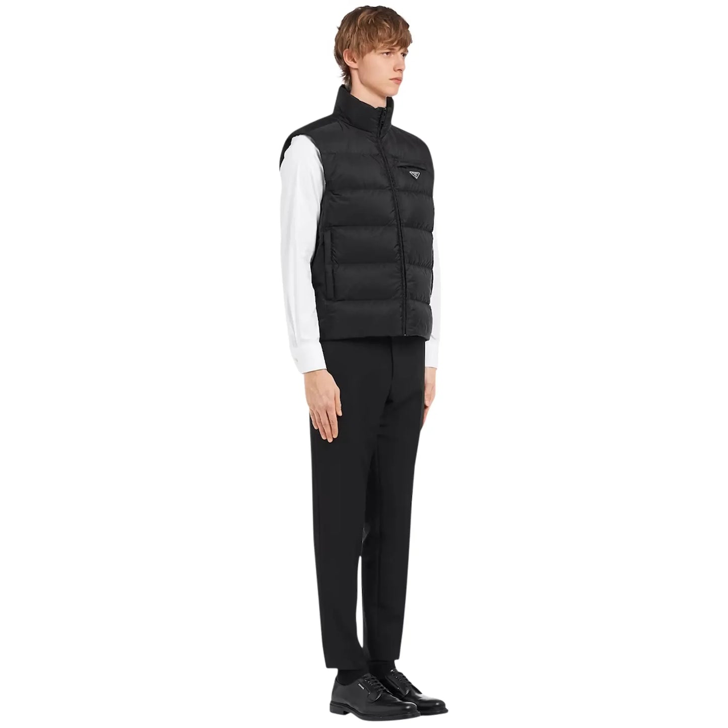 Prada Padded Re-Nylon Black Gilet