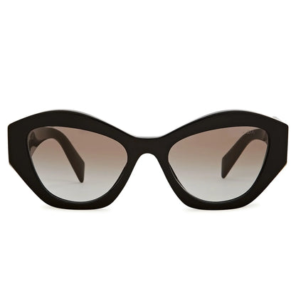 Prada PR 07YS 1AB0A7 Butterfly Black Sunglasses