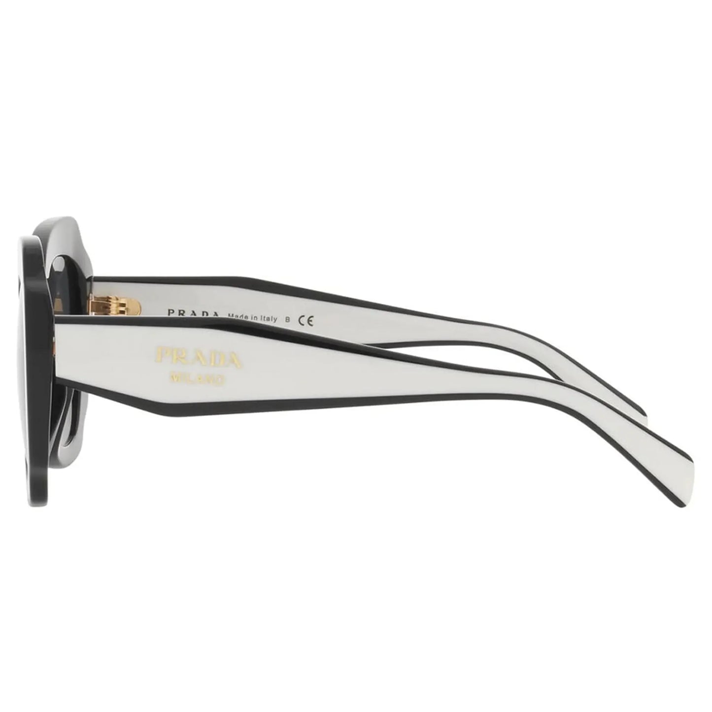 Prada PR 16YS 09Q5S0 Black Sunglasses