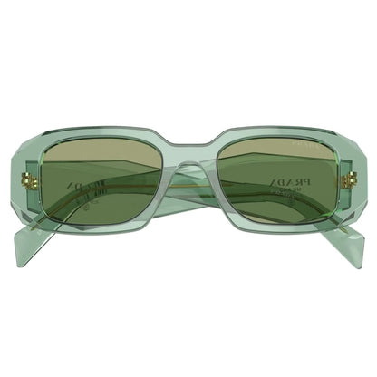 Prada PR 17WS 11R10E Transparent Sage Sunglasses