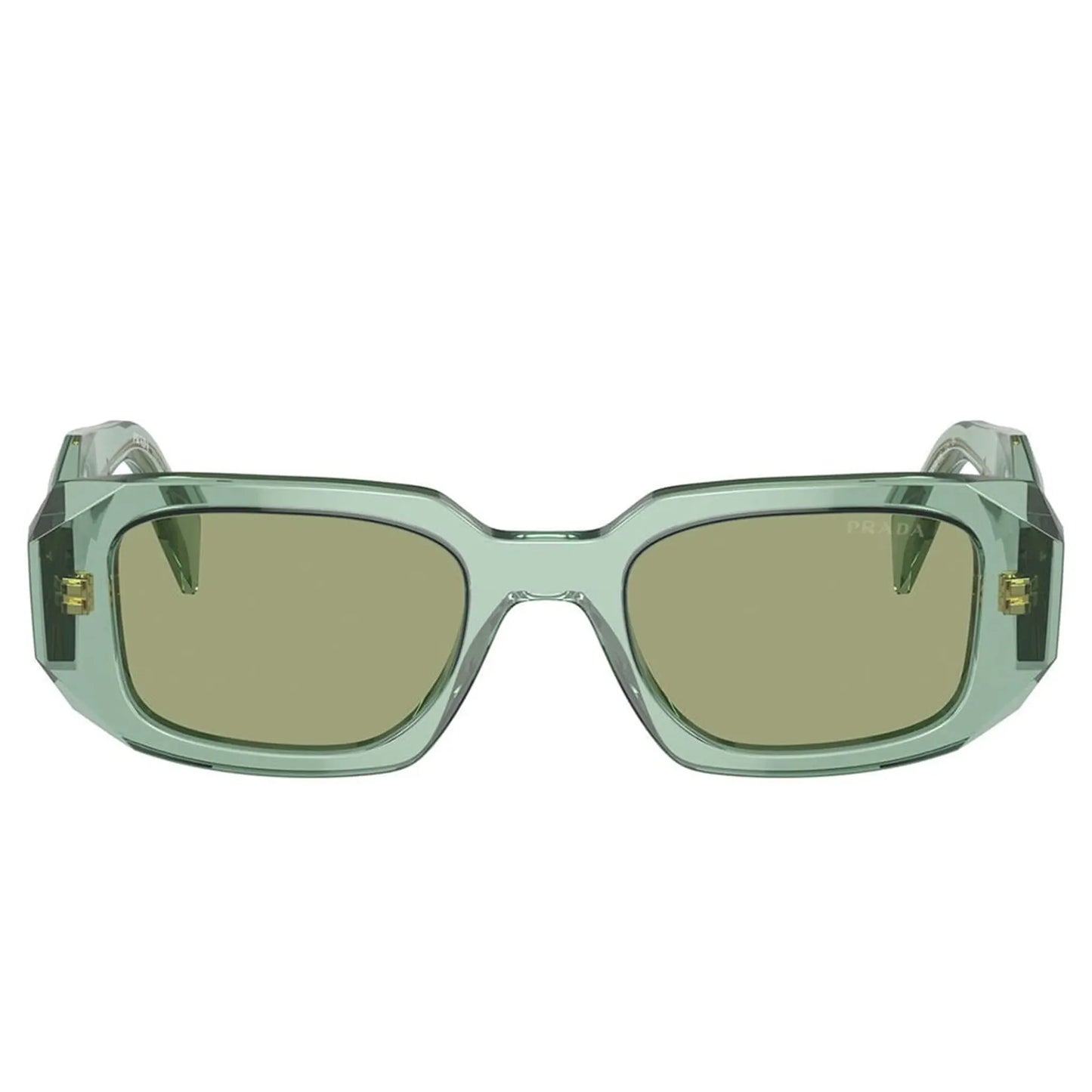 Prada PR 17WS 11R10E Transparent Sage Sunglasses