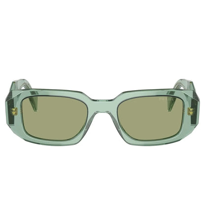 Prada PR 17WS 11R10E Transparent Sage Sunglasses