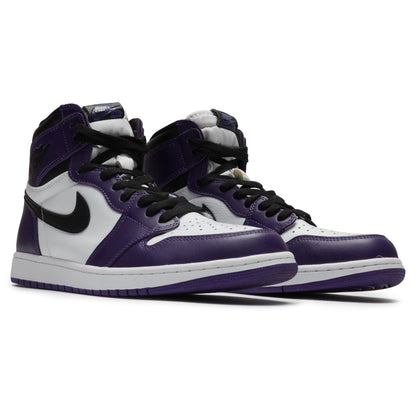 Preloved - Air Jordan 1 Retro High Court Purple White