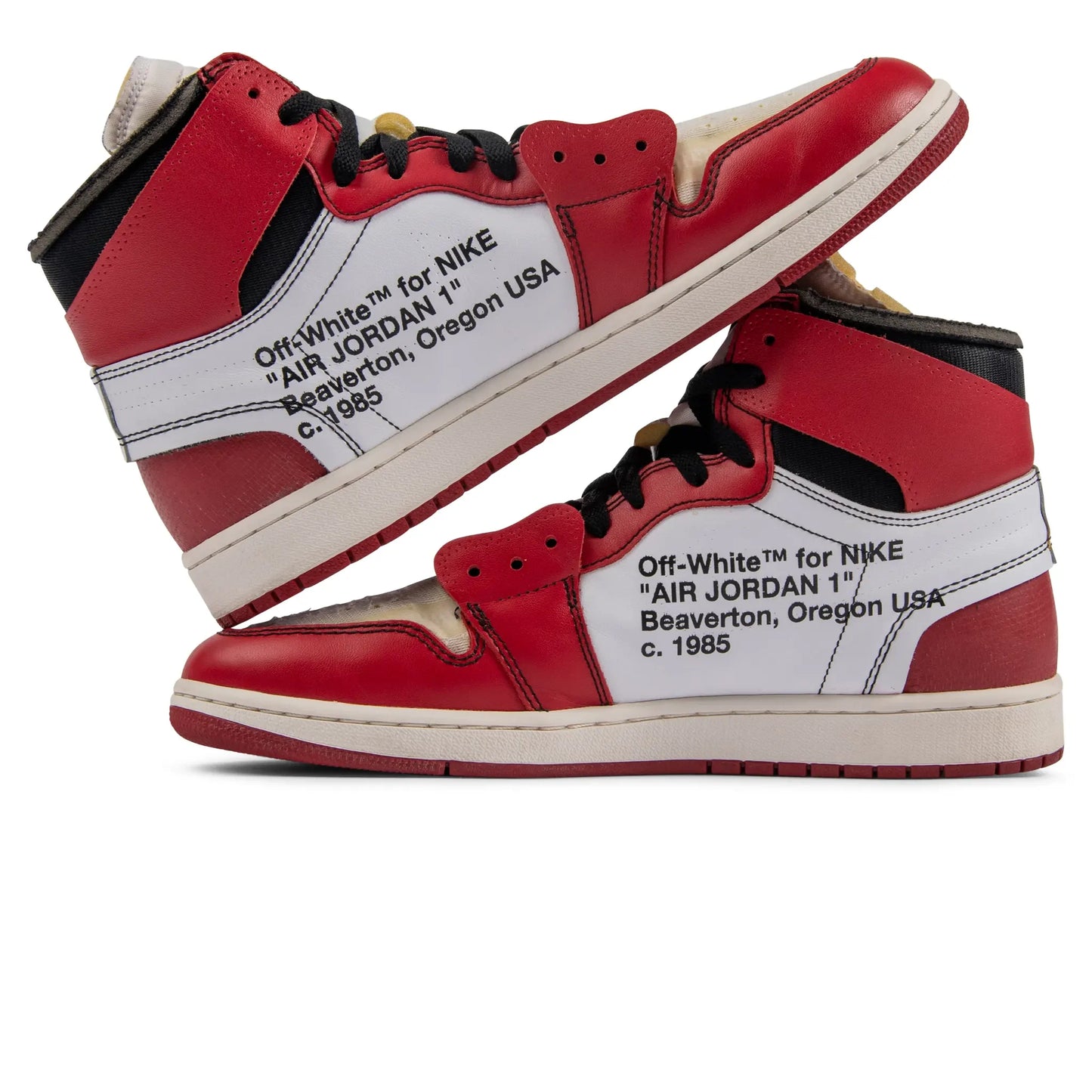 Preloved - Air Jordan 1 x Off-White 1 Retro High OG Chicago