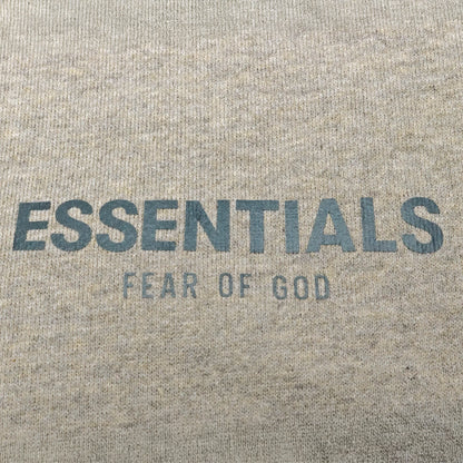 Preloved - Fear Of God Essentials Core Collection Dark Heather Oatmeal Hoodie