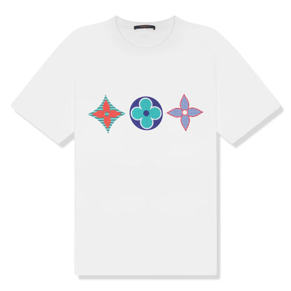 Preloved - Louis Vuitton Monogram Printed Multi White T Shirt